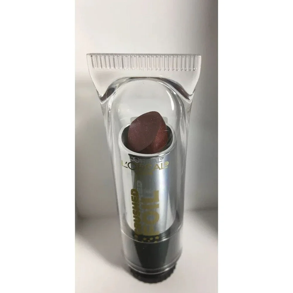 L'OREAL PARIS CRUSHED FOIL METALLIC LIPSTICK Bronze 7